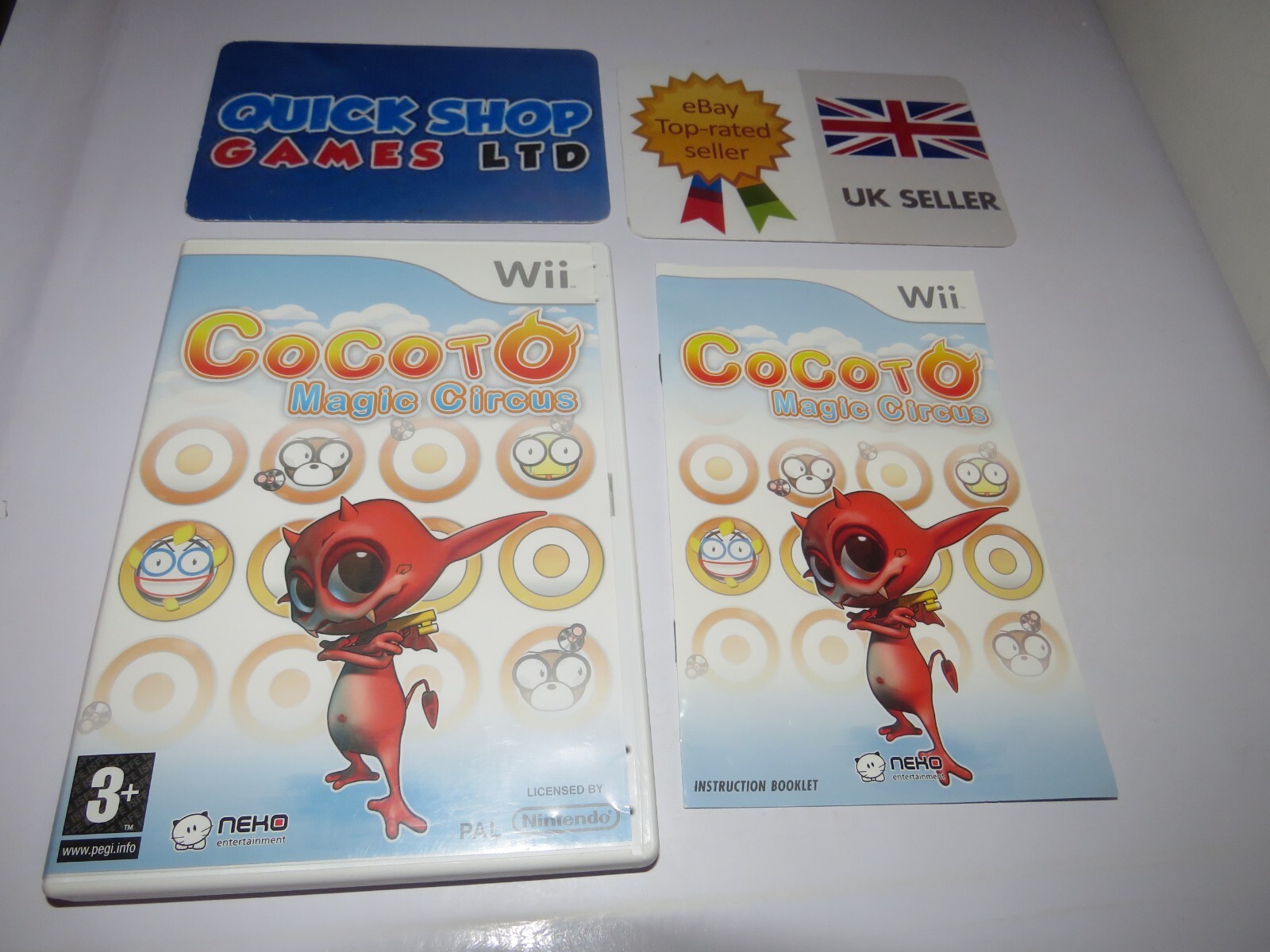 Cocoto Magic Circus  Nintendo Wii  uk tracked post