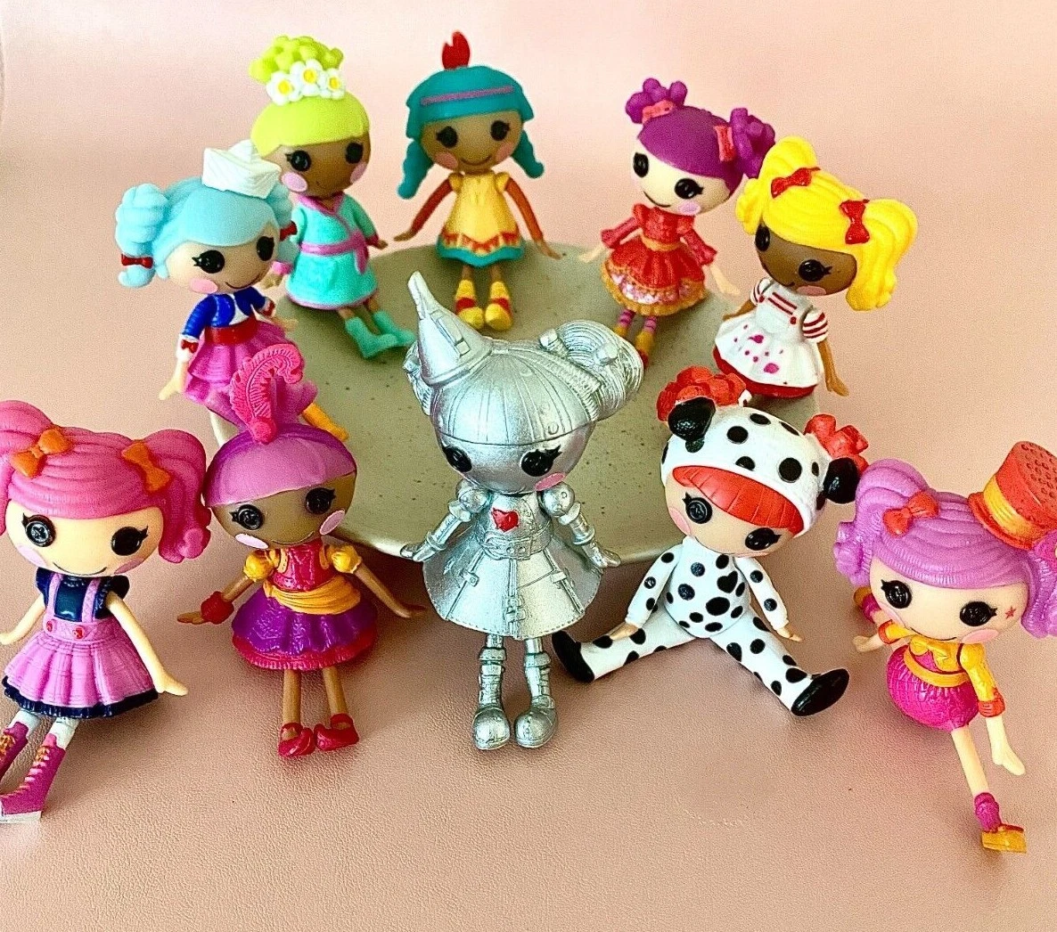 Mini Lalaloopsy Dolls Set of 10 eBay