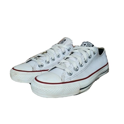 white leather converse 6.5