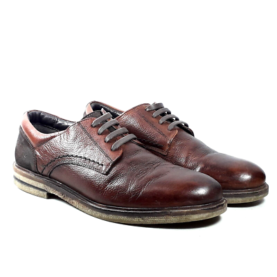 Josef Seibel Stanley 04 Mens Two Tone Black Brown Oxford Shoe EUR