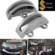 2PCS 14" Bandsaw Trunnions Fit For Most 14-Inch Wood Band Saws With Degree Scale