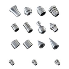 Zierelement Edelstahl Stab Stabelement Ø 12 mm Sacklochbohrung Balkon Treppe V2A