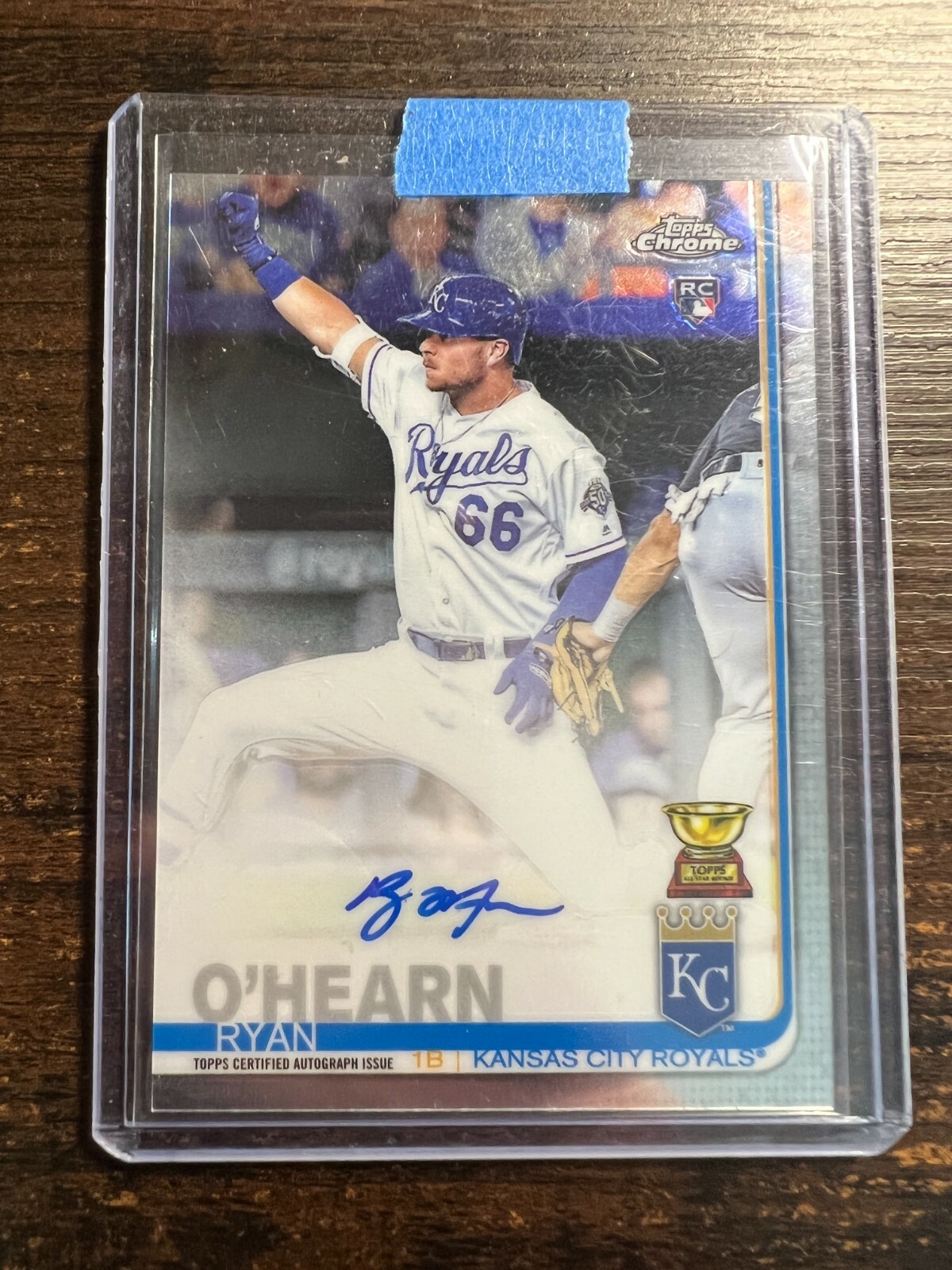 A111,651 - 2019 Topps Chrome Rookie Autographs #RAROH Ryan O'Hearn