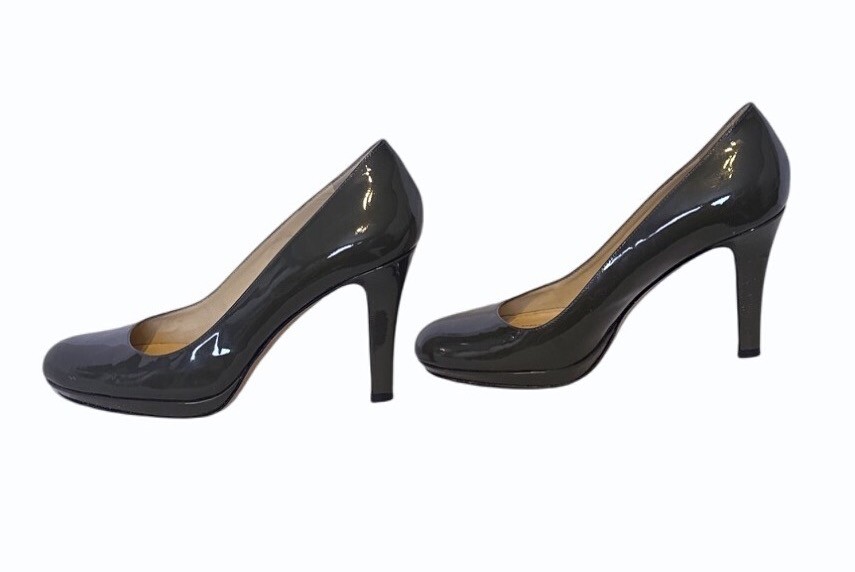 Kate Spade New York Womens Patent Leather Green Stiletto Made in Italy Size 7 B thumbnail 5