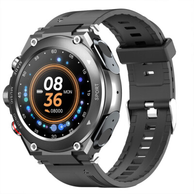 Bluetooth Headset Smart Watch 2 in 1 Activity Fitness Tracker Music Wristwatches