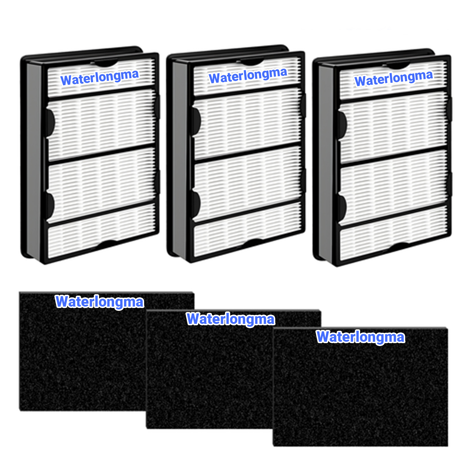HEPA + Carbon Pre Filter Set For Holmes HAPF600 HAPF600D HAPF600D-U2