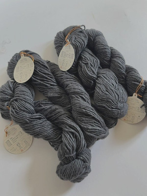 Noro Cash Iroha Yarn - Lot of 4 hanks in Color 45A - Gray