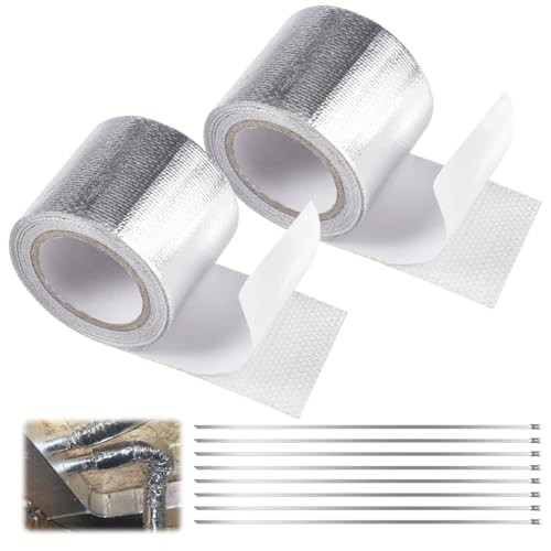 Bande thermique echappement adhesive ruban isolant collecteur voiture 5m