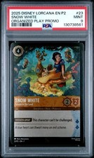 Snow White Fairest in the Land 23 Disney Lorcana Promo Cards Foil PSA 9 Low Pop