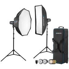 Westcott FJ400 Strobe 2-Light Location Kit with FJ-X3s Wireless Trigger for Sony