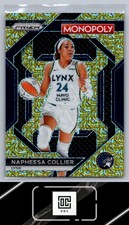 2024 Prizm Monopoly Napheesa Collier All-Star Gold Millionaire Shimmer #/500