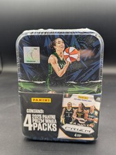 NAPHEESA COLLIER 2025 PANINI PRIZM WNBA FACTORY SEALED COLLECTIBLE TIN (4 PACKS)