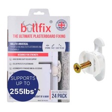 Bullfix Universal Heavy Duty Plasterboard Fixings - 21 Pack, Drywall Anchor,