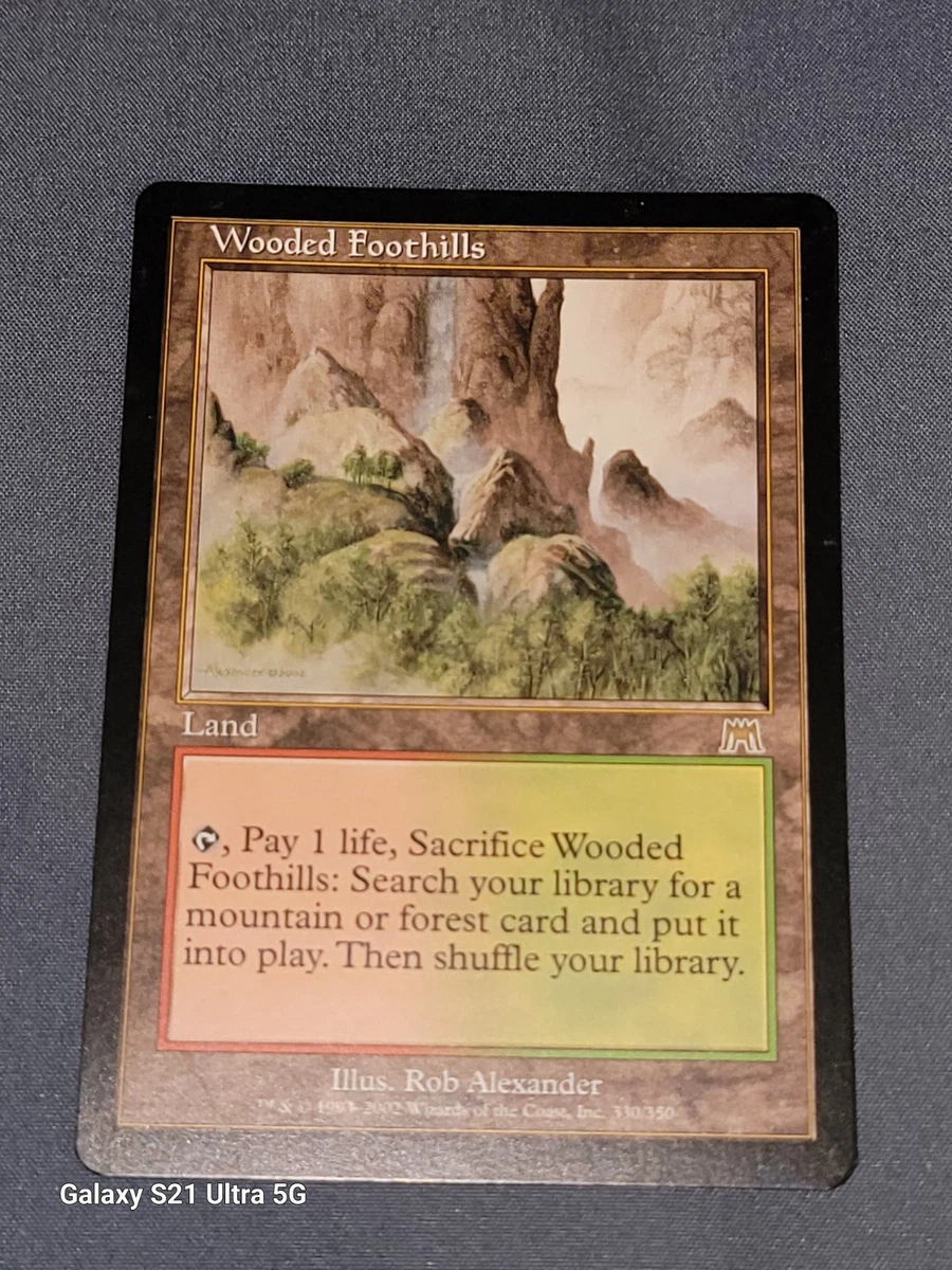 Wooded Foothills Magic: The Gathering Trading Card Games