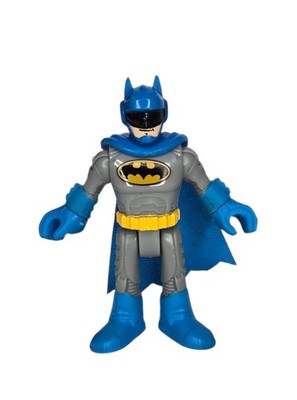 DC Batman Super Heroes Imaginext Batman Figure Blue And Grey 