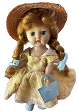 Vintage 1950's Cosmopolitan Ginger Doll Tagged Dress Bag Hat Sleep Eyes