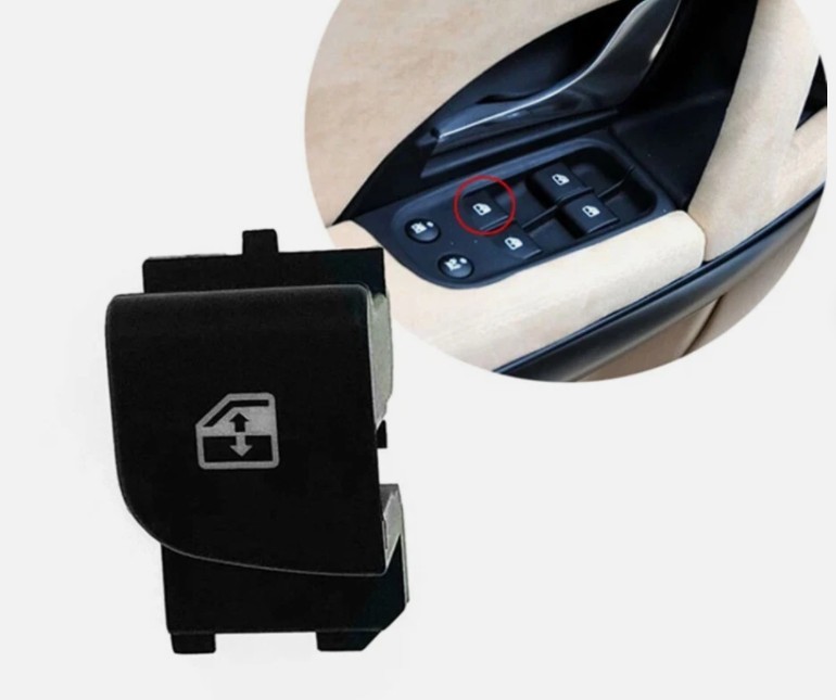 4 pcs Power Window Master Switch Button for Maserati Quattroporte GT GranTurismo