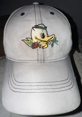 Nike Golf Oregon Ducks Rose Bowl Dri Fit Mens Silver Adjustable Hat Cap