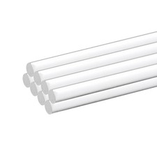 8pcs Acrylic Round Rods 3/16" x 12" Clear Plastic Acrylic Dowel Rods