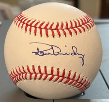 Tristar New York Dynasty Ron Guidry Signed Baseball Certified Authentic