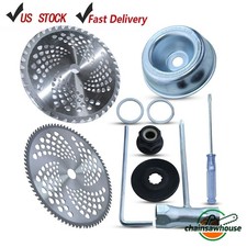 Cuchillas recortadoras de cepillo con punta de carburo con adaptador universal 10" x 40 y 80T nuevas