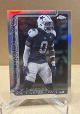 Topps Chrome Refractor 2025 DeMarvion Overshown #78 Cowboys Football Card