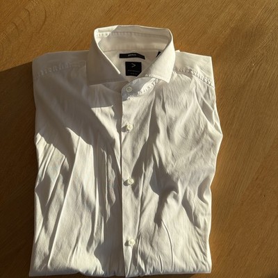 Boss Performance Slimfit Stretch Business-Hemd, Größe 39L M 15 1/2