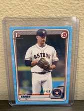 Tyler Brown  2020 Bowman Draft Sky Blue /499 Houston Astros #BD-21