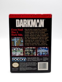 P&oacute;ster Darkman Nintendo NES incluido EE. UU.