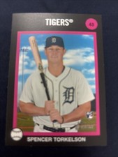 2022 Topps Heritage High Number Spencer Torkelson Venezuela Stamp SSP Rc 251157
