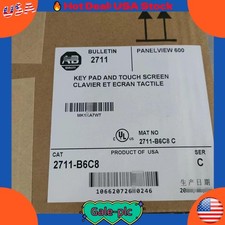 2711-B6C8 Ser B 2711B6C8 PanelView 600 Touch Key DH FRN 4.46  US Free Tax