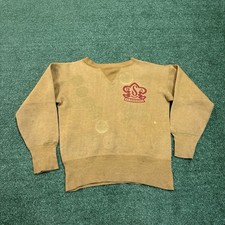Vintage 1930s 1940s BSA Boy Scouts Single V Cotton Sweatshirt Size S/M