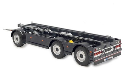 MARGE MODELS, Containertür GS Meppel HOOKLIFT für VOLVO - Schwarz, 1/32, MAR2...
