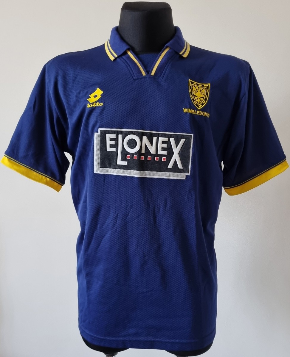 は*か様 Wimbledon FC 赤 シャツ lotto 1997- ビンテー AFC Wimbledon 1996 - 1997 Home football Lotto shirt size Large | eBay