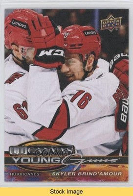 2025 Upper Deck Series 1 UD Canvas Young Guns Skyler Brind'Amour #C-100 READ z6b