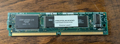 E-MU SYSTEM PROTEUS2000用拡張音源　XTREME LEAD E-MU EMU 32MB XTREME LEAD 1 rom expansion - for Proteus 2000 etc