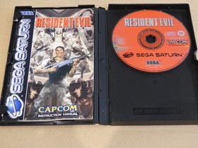 Resident Evil for PAL Sega Saturn Complete in Box with Manual