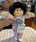 Cabbage Patch Soft sculpture 1989 toddler boy Lapis Edition 16 Inch 💙