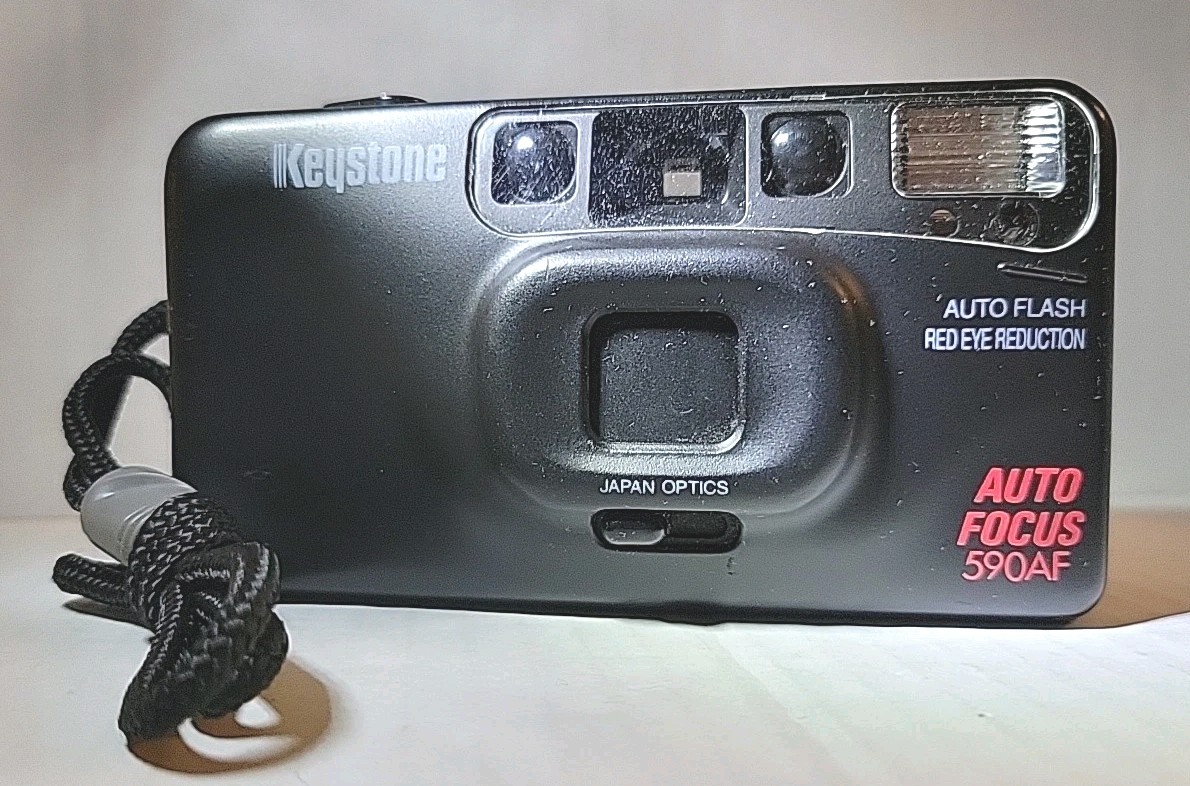 Keystone 590Af Auto Focus Auto Flash Camera 35mm - Japan Optics