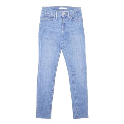LEVI'S Slimming Skinny Damen Jeans Blau Slim Skinny Denim Medium W25 L28 Slim