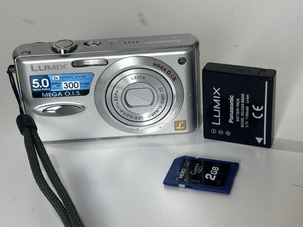 Preços baixos em Câmeras digitais Panasonic LUMIX DMC-FX8 | eBay