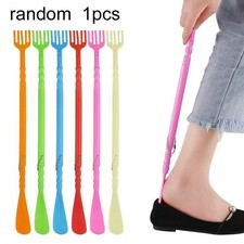 Detachable Back Scratcher Shoehorn 2-in-1 Tool Colorful Gift Plastic Idea L3D3