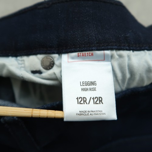 Express Jeans Women's Size 12R Blue High-Rise Legging Denim 30.5" Inseam NWT - Picture 9 of 17