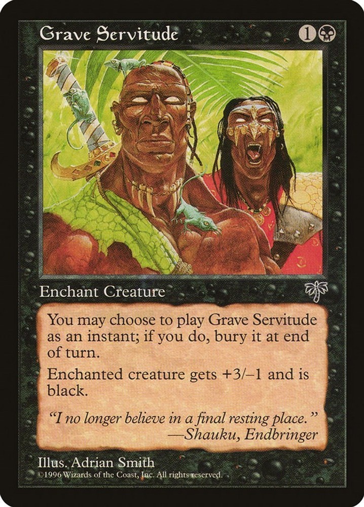 Grave Servitude #126 (LP) Mirage (MIR) MTG