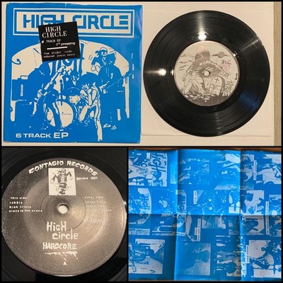 HIGH CIRCLE 6 Track EP 7  Vinyl w/ Poster Sleeve-Head Spring Lifetime Endpoint