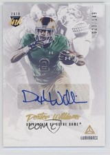 2019 Panini Luminance Rookie Ink Gold 23/149 Dexter Williams #RI-DW Auto qw7