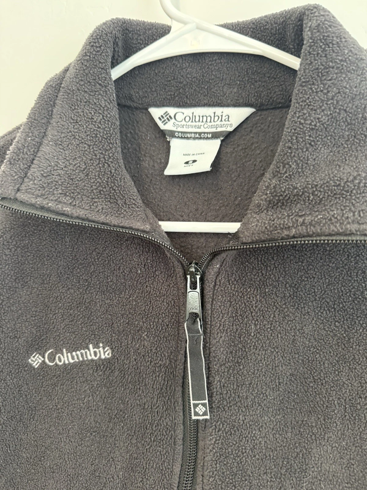 columbia fleece vest mens Small image 4