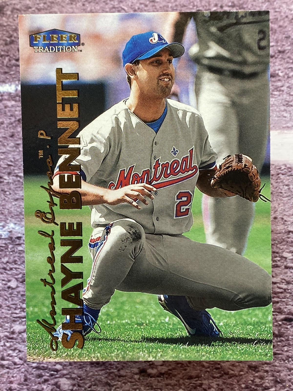 1999 Fleer Tradition Shayne Bennett #357 Montreal Expos