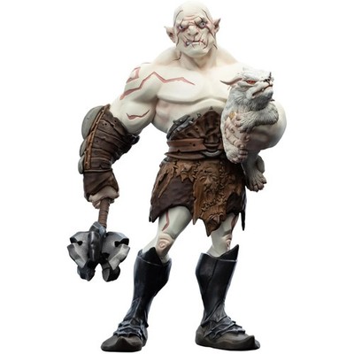 Weta Workshop: Lord of the Rings - Azog the Defiler with Warg Pup Mini Epics Fig