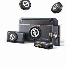 Hollyland Lark M2 Wireless Lavalier Microphone Noise Reduction for iPhone